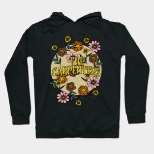 Carpenters Name Personalized Flower Retro Floral 80s 90s Name Style Hoodie